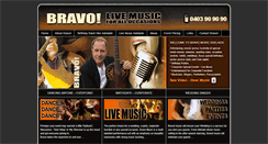 Desktop Screenshot of bravomusic.com.au